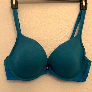 CACIQUE 40D Plunge Push Up Bra